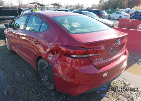2018 Hyundai Elantra Se from USA, damaged, VIN KMHD74LF8JU474238